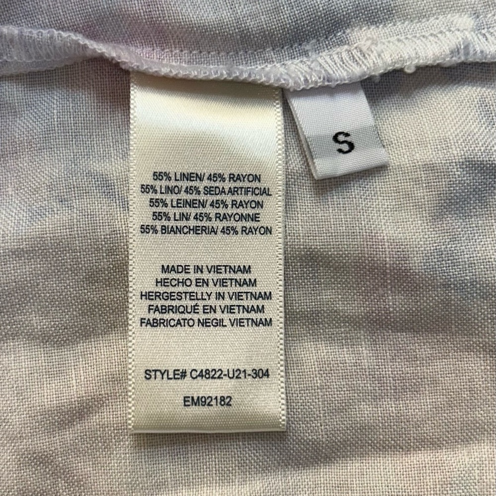 CLOTH & STONE Surf Shirt in blue and pink shades - Picture 6 of 12